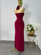 VESTIDO TINTO HALTER