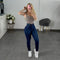 PANTALON SKINNY AZUL FUERTE VIBRANT
