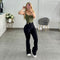 PANTALON NEGRO CAMPANA VIBRANT