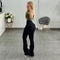 PANTALON NEGRO CAMPANA VIBRANT
