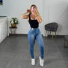 PANTALON SKINNY JEANS AZUL CLARO VIBRANT