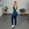 PANTALON SKINNY JEANS AZUL FUERTE VIBRANT