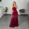 VESTIDO TINTO