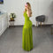 VESTIDO VERDE MESH