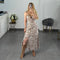 VESTIDO FLORES CAFE