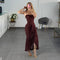 VESTIDO MESH CAFE