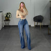 PANTALON MOM DE BOTONES VIBRANT