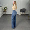 PANTALON MOM DE BOTONES VIBRANT