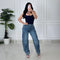PANTALON CARGO AZUL CLARO VIBRANT