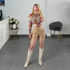 BODY MESH FLOR NUDE