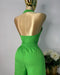 SET VERDE LIMON FLOR