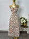 VESTIDO FLORES CAFE