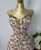 VESTIDO FLORES CAFE