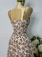 VESTIDO FLORES CAFE