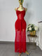 VESTIDO ROJO