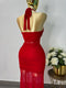 VESTIDO ROJO
