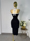 VESTIDO NEGRO PUNTO
