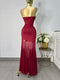 VESTIDO TINTO