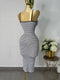 VESTIDO RAYAS NEGRAS PUNTO