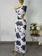 VESTIDO FLOR NEGRA MESH