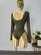 BODY VERDE OLIVO