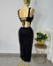 VESTIDO NEGRO LICRA