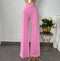 PANTALON PALAZZO ROSA