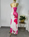 VESTIDO FLOR ROSA LICRA