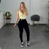PANTALON SKINNY NEGRO VIBRANT