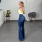 PANTALON VIBRANT CAMPANA AZUL MEDIO