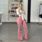 Pantalon jeans Rosa Campana Amplia Vibrant